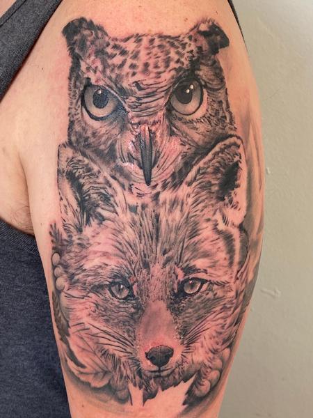 tattoos/ - Owl Fox - 144176