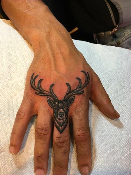 Deer Thigh Tattoo Royalty-Free Images, Stock Photos & Pictures |  Shutterstock