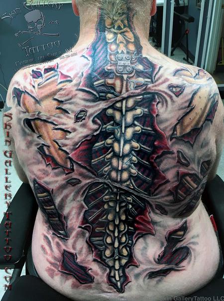 tattoos/ - Ripped Skin Color Backpiece - 121694