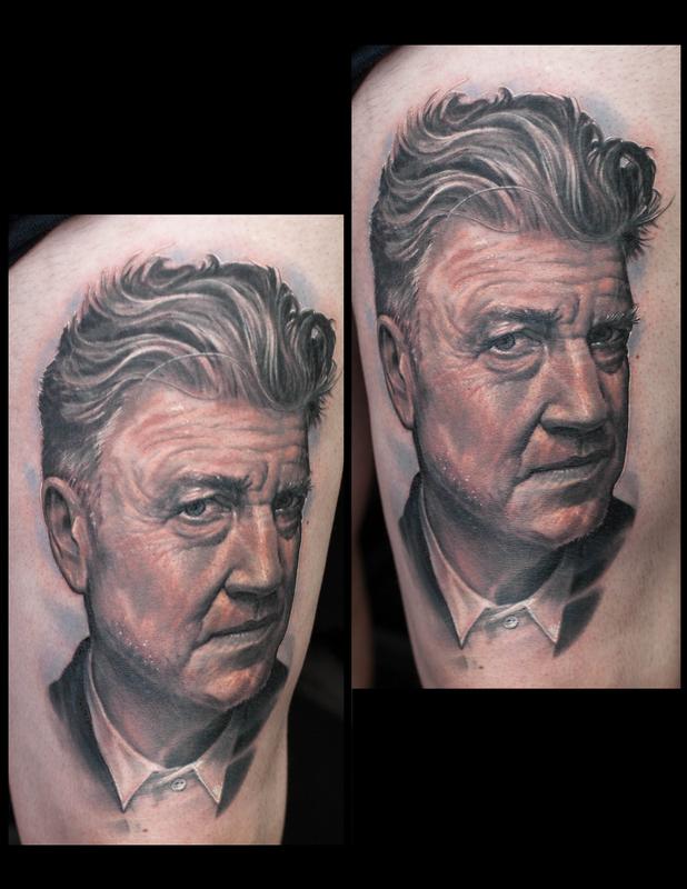 See David Lynch Give Someone a Tattoo