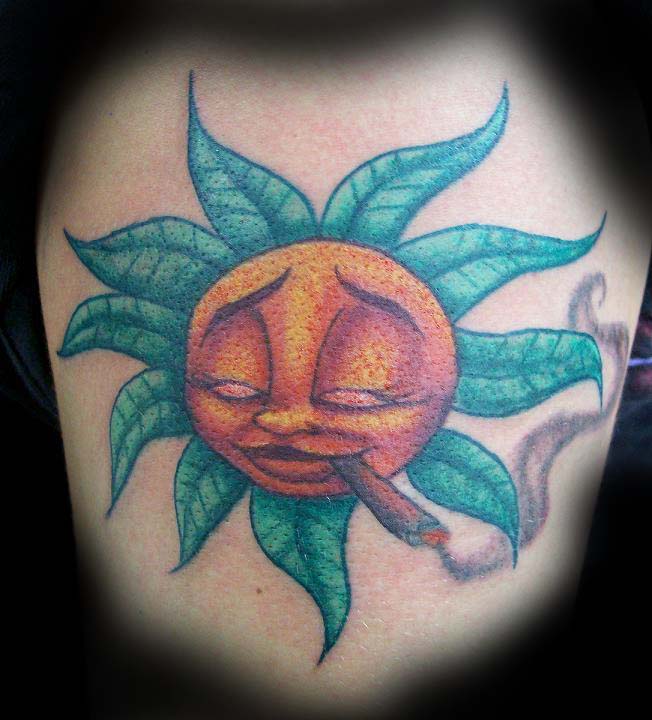 Sun with Face  Google 검색  Cartoon tattoos Symbolic tattoos Sun art