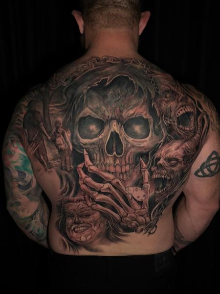 tattoos/ - Spiritual Ascension Backpiece by @steviemonietattoos - 148437