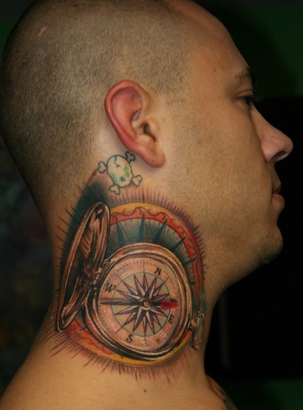 Ship, anchor and compass tattoo | Arm tattoos for guys, Tattoos, Ship tattoo