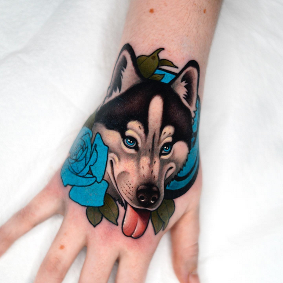 Mans Best Friend Quintessential Dog Tattoos and Pup Portraits  Tattoodo