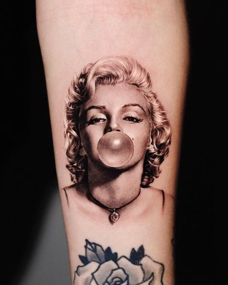 tattoos/ - Marilyn Monroe Portrait - 144131