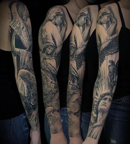 tattoos/ - Guardian Angel Sleeve - 143603