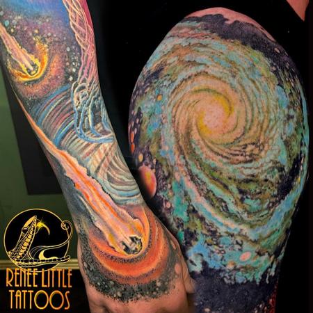 tattoos/ - Galaxy Arm Sleeve - 144309