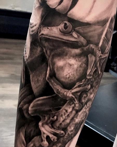 tattoos/ - Realistic Tree Frog - 144162
