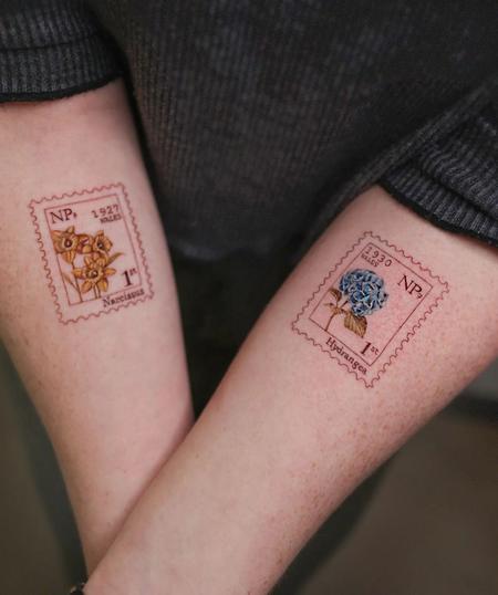 tattoos/ - Flower Stamp Tattoos - 144138