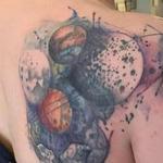 Galaxy CoverUp Tattoo Design Thumbnail