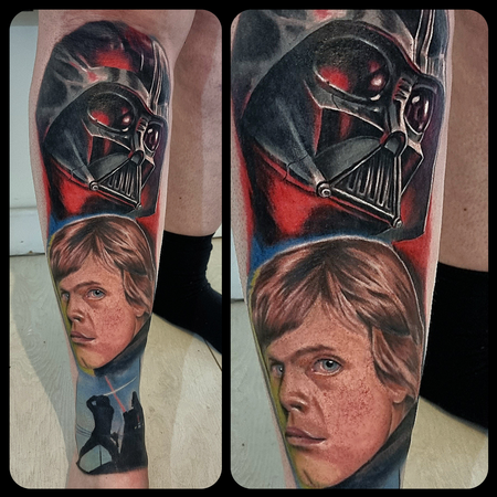 tattoos/ - More Luke and Vader  - 145307