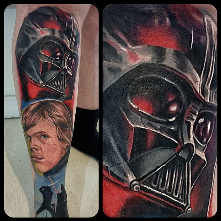 tattoos/ - Luke and Vader  - 145305