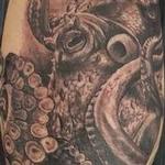 Tattoos - Octopus on leg - 134676