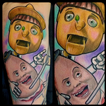 Tattoos - Pinocchio and Humpty Dumpty from Shrek  - 144674