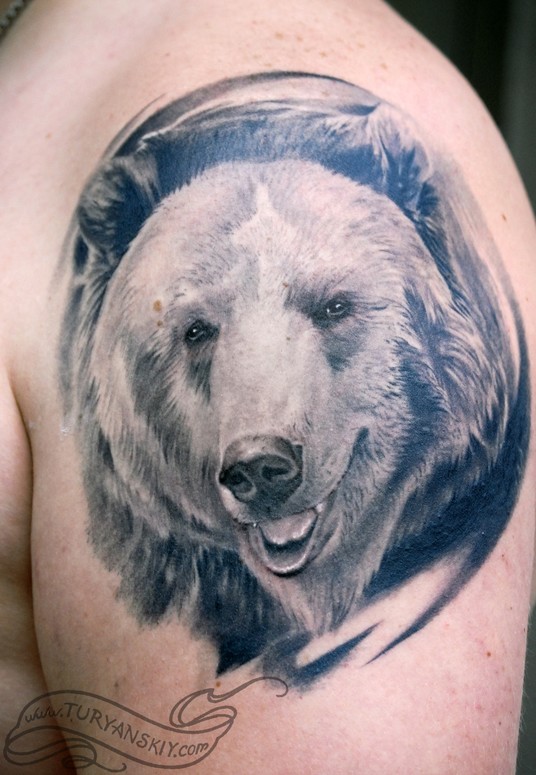 100 Realistic Black Bear Tattoo Design png  jpg 2023