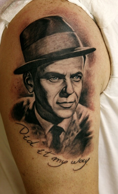 14 Best Frank Sinatra tattoo ideas  frank sinatra sinatra frank sinatra  tattoo