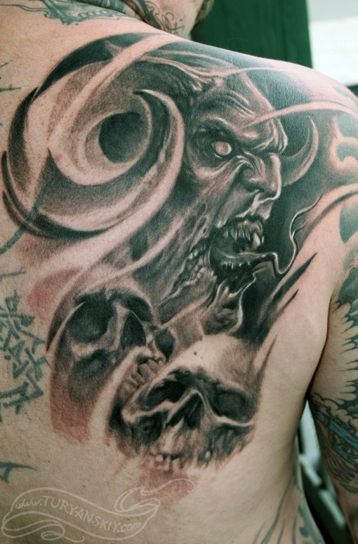 50 Traditional Devil Tattoo Designs For Men  Old School Ideas