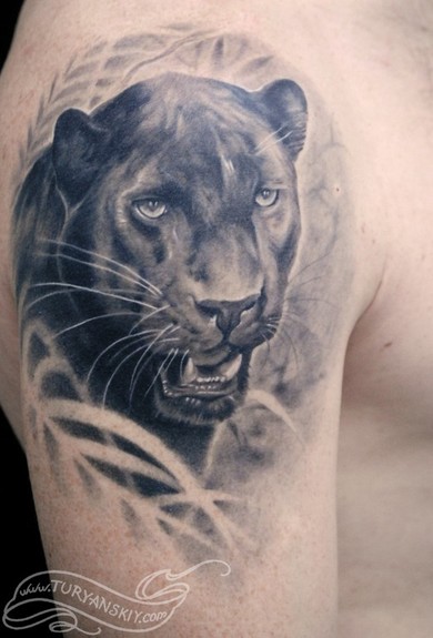 Paradise Artist Retreat : Tattoos : Nature : Panther