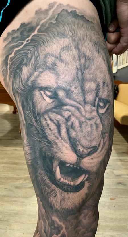 tattoos/ - Lion Close up - 141652