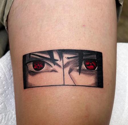 Mangekyou Sharingan tattoo by Victor Zetall | Post 27805