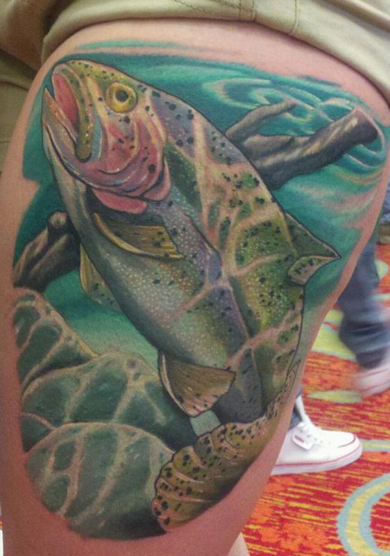 trout in Realism Tattoos  Search in 13M Tattoos Now  Tattoodo